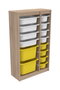 Hanah Home Montana Xs 2D4N8U - Blanco Sonomo y Amarillo